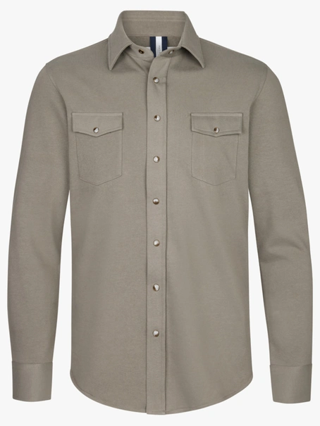 Profuomo OVERSHIRT WESTERN GREEN