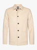 Profuomo OVERSHIRT WOOL BUTTON L.SAND