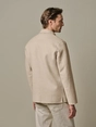 Profuomo OVERSHIRT WOOL BUTTON L.SAND