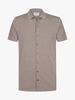 Profuomo POLO BUTTON TH SS M BROWN