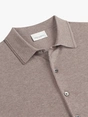 Profuomo POLO BUTTON TH SS M BROWN
