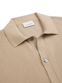 Profuomo POLO CAMP BUT TH SS D BEIGE