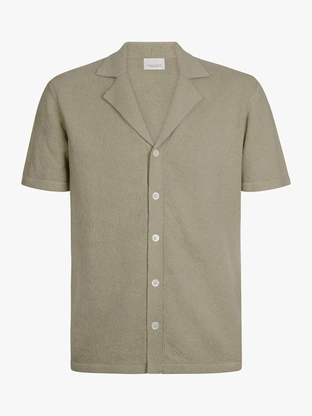 Profuomo POLO CAMP BUTTON TH SS BEIGE