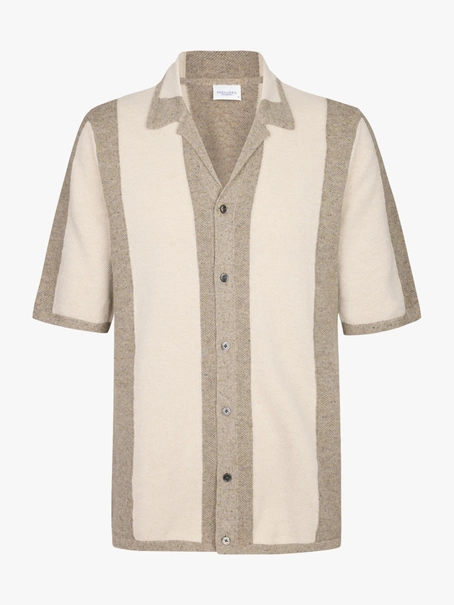 Profuomo POLO CAMP BUTTON TH SS D BEIGE