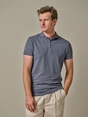 Profuomo POLO GARMENT DYE SS BLUE