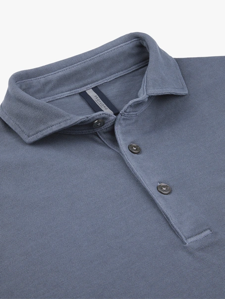 Profuomo POLO GARMENT DYE SS BLUE