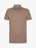 Profuomo POLO GARMENT DYE SS M BROWN