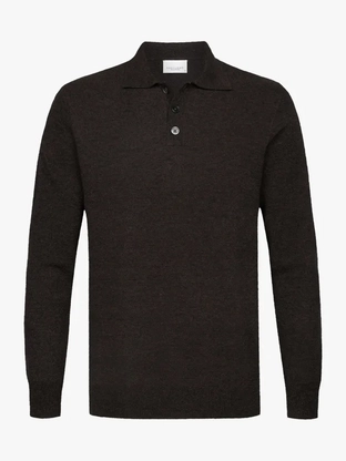 Profuomo POLO LS D BROWN