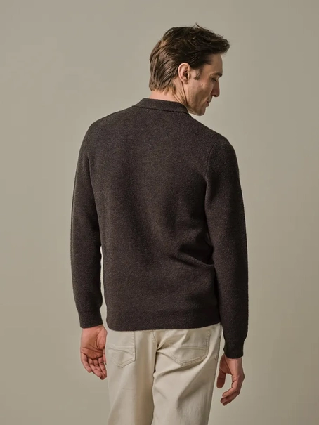 Profuomo POLO LS D BROWN