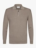 Profuomo POLO LS M BROWN