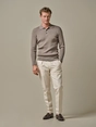 Profuomo POLO LS M BROWN