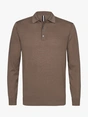 Profuomo POLO LS MID BROWN
