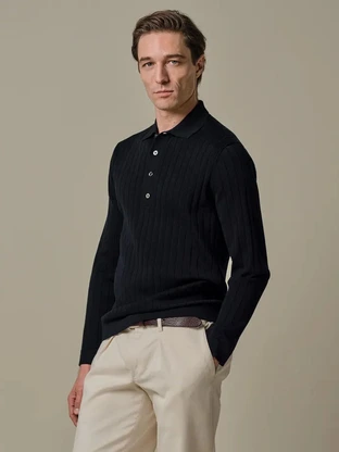Profuomo POLO LS NAVY