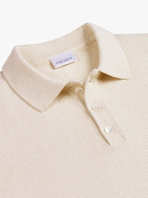 Profuomo POLO LS OFF WHITE