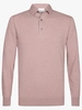 Profuomo POLO ONE PIECE LS DARK PINK