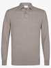 Profuomo POLO ONE PIECE LS MID BROWN
