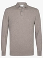 Profuomo POLO ONE PIECE LS MID BROWN
