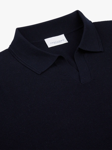 Profuomo POLO RIVA COLL SS NAVY