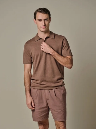 Profuomo POLO SS CLAY
