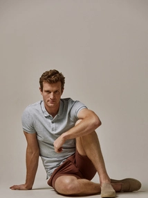 Profuomo POLO SS LIGHT GREY