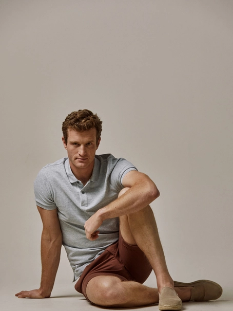Profuomo POLO SS LIGHT GREY
