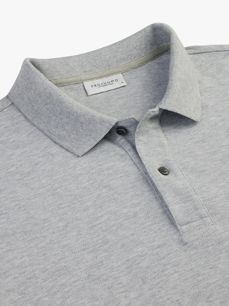 Profuomo POLO SS LIGHT GREY