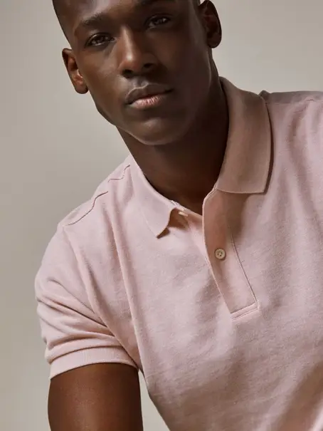 Profuomo POLO SS LIGHT PINK