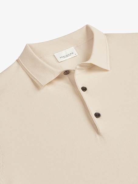 Profuomo POLO SS OFF WHITE