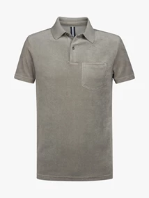 Profuomo POLO TOWELLING SS GREEN