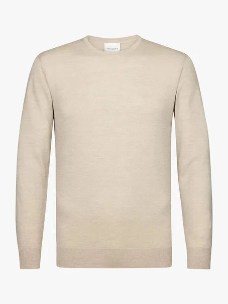 Profuomo PULLOVER CREW NECK BEIGE