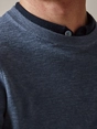 Profuomo PULLOVER CREW NECK BLUE