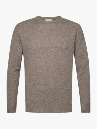 Profuomo PULLOVER CREW NECK L BROWN