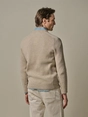Profuomo PULLOVER CREW NECK L SAND