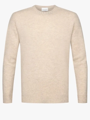 Profuomo PULLOVER CREW NECK L SAND