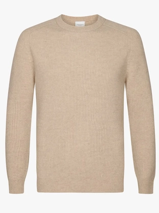 Profuomo PULLOVER CREW NECK L SAND