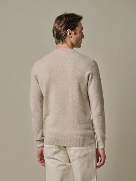 Profuomo PULLOVER CREW NECK L SAND