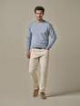 Profuomo PULLOVER CREW NECK LS BLUE