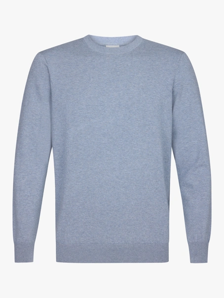 Profuomo PULLOVER CREW NECK LS BLUE