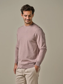 Profuomo PULLOVER CREW NECK LS D PINK
