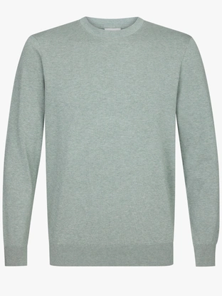 Profuomo PULLOVER CREW NECK LS GREEN