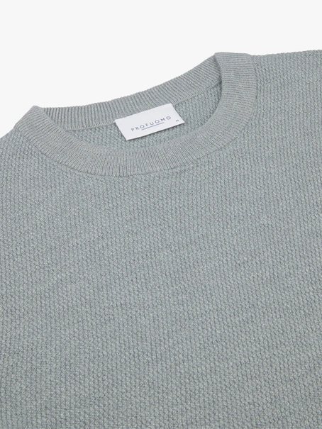 Profuomo PULLOVER CREW NECK LS GREEN
