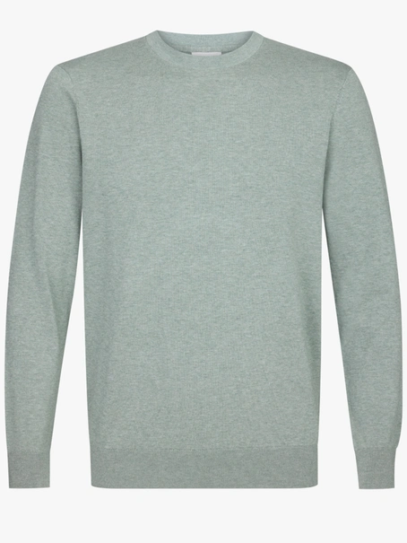 Profuomo PULLOVER CREW NECK LS GREEN