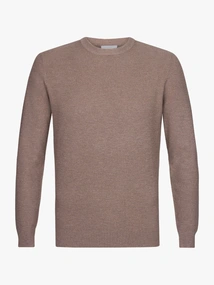 Profuomo PULLOVER CREW NECK LS M BROWN