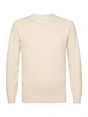 Profuomo PULLOVER CREW NECK LS OFF WHITE
