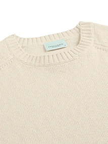 Profuomo PULLOVER CREW NECK LS OFF WHITE