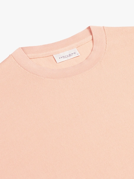 Profuomo PULLOVER CREW NECK LS PEACH