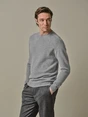 Profuomo PULLOVER CREW NECK M GREY