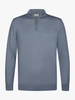 Profuomo PULLOVER HALF ZIP BLUE