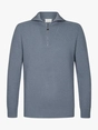 Profuomo PULLOVER HALF ZIP BLUE
