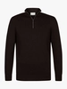 Profuomo PULLOVER HALF ZIP D BROWN